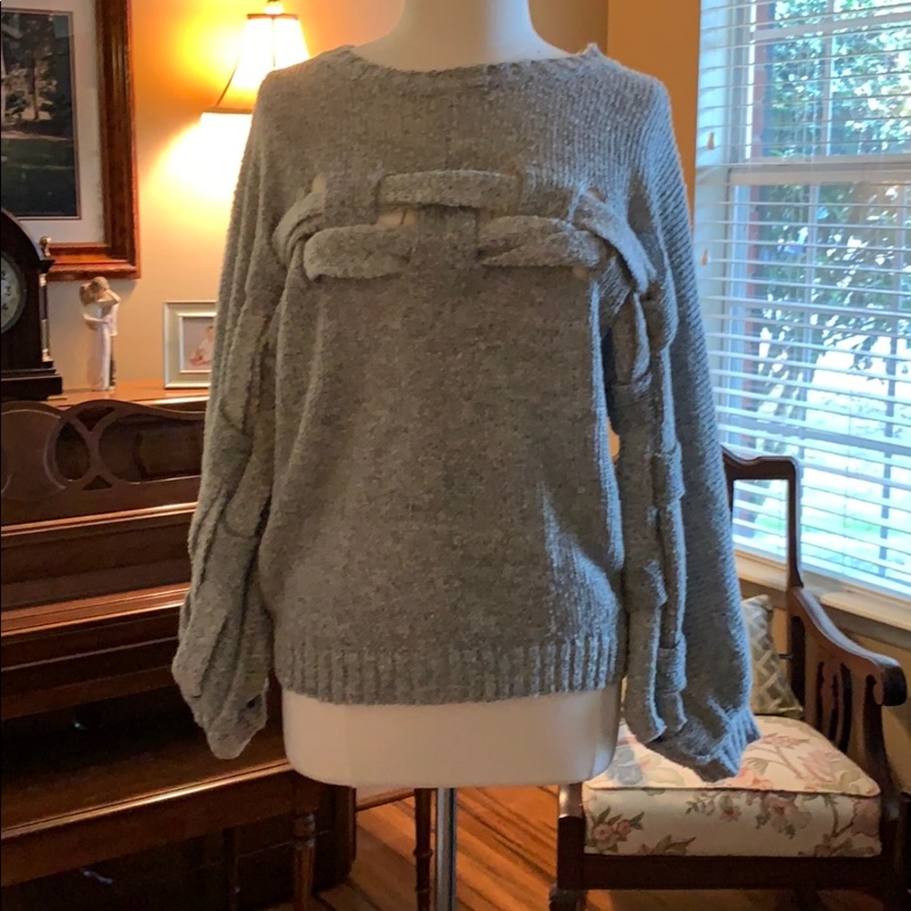 Fab’rik gray sweater. Size medium